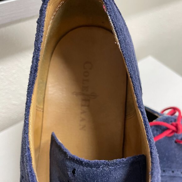 Cole Haan Blue Suede Shoes for Men - Picture 4 of 5